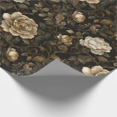 Celeste - Dark Academia Geschenkpapier (Ecke)