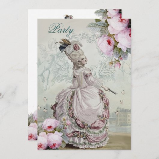 CÉLESTE EINLADUNG (Vorne/Hinten)