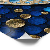 Celeste : Frau auf dem Mond Poster (Ecke)