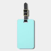 Celeste Green Gepäckanhänger (Vorderseite vertikal)