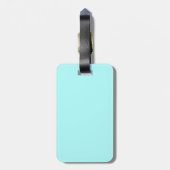 Celeste Green Gepäckanhänger (Rückseite vertikal)