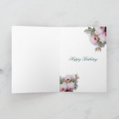 CÉLESTE Happy Birthday Karte (Innenseite)