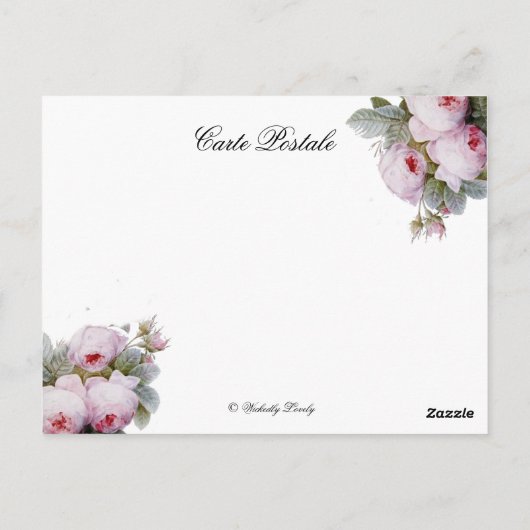 CÉLESTE POSTKARTE (Rückseite)