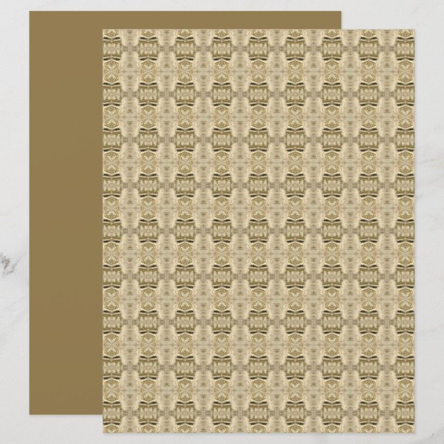 Celeste Scrapbook Paper III (Vorne/Hinten)