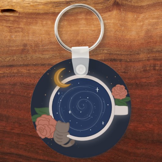 Celeste Tea Cup Schlüsselanhänger (Vorderseite)