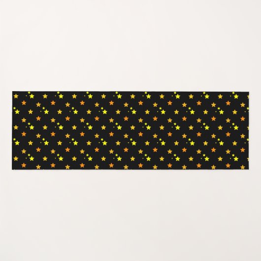 Celestes Yogamatte (Vorderseite (Horizontal))