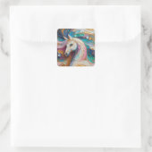 Celestia Horse Impressionism Sticker (Tasche)