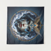 Celestia – Hüterin des endlosen Himmels. Wandteppich (Vorderseite (Horizontal))