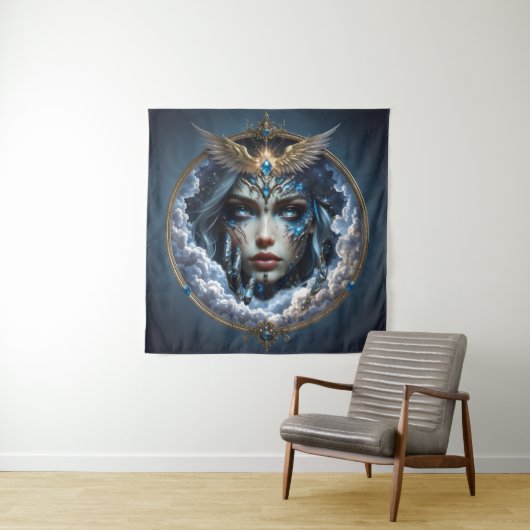 Celestia – Hüterin des endlosen Himmels. Wandteppich (Beispiel)