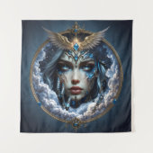 Celestia – Hüterin des endlosen Himmels. Wandteppich (Vorderseite)