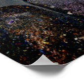 CELESTIAL 2 Psychedelic Abstrakt Meditation Art Poster (Ecke)