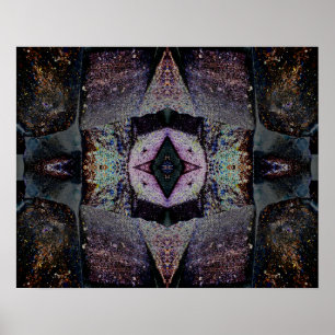 CELESTIAL 2 Psychedelic Abstrakt Meditation Art Poster