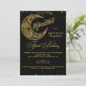 Celestial 50. Geburtstagsparty Einladung (Stehend Vorderseite)