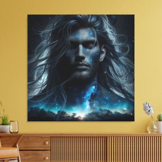 Celestial Adonis Leinwanddruck (Insitu (Wohnzimmer))