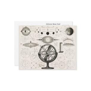 Celestial Alchemist Moon Postkarte