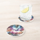 Celestial Alcohol Ink Getränkeuntersetzer (Seite)