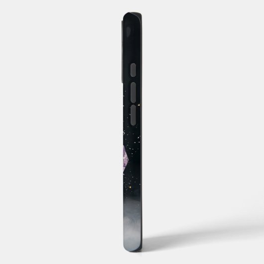 Celestial Amethyst Crystal Phone Case (Rückseite / Links)