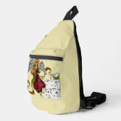 Celestial Angel of Light Crossbody Bag (Rechte Ecke)