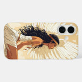 Celestial Angel Prayer Phone Case (Rückseite (Horizontal))
