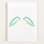 Celestial Angel Wings with Sparkling Stars Planer (Vorderseite)