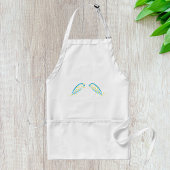 Celestial Angel Wings with Sparkling Stars Schürze