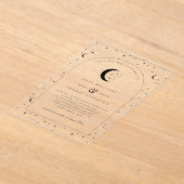 Celestial Arched Wedding Einladung (Ablage )