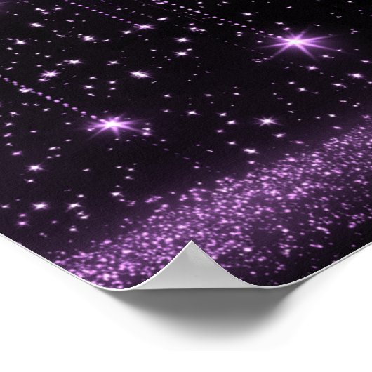 Celestial Aries – Astrology Art Poster (Ecke)