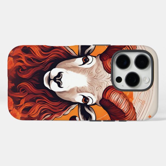 Celestial Aries Case-Mate iPhone Hülle (Rückseite (Horizontal))