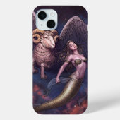 Celestial Aries und Mermaid Case-Mate iPhone Hülle (Rückseite)