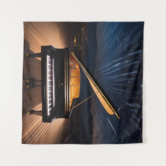 Celestial Arpeggios #2 Wandteppich (Vorderseite (Horizontal))