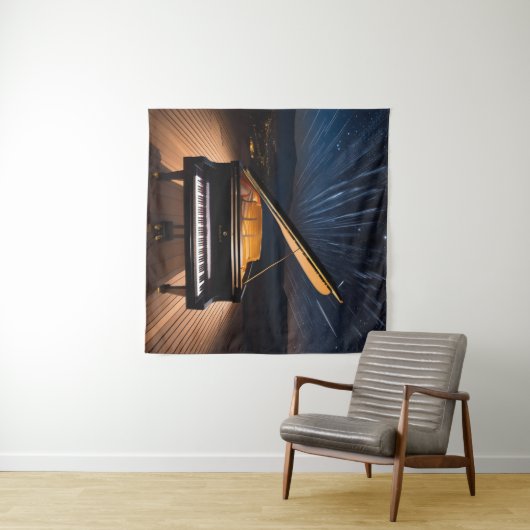 Celestial Arpeggios #2 Wandteppich (Beispiel (Horizontal))