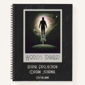 Celestial Astral Projection Universe Dream Journal Notizblock (Vorderseite)