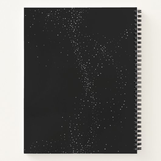 Celestial Astral Projection Universe Dream Journal Notizblock (Rückseite)