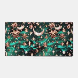 Celestial Astrology – Malachite Green Schreibtischunterlage