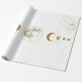 Celestial Astrology Pattern |Wrapping Paper Geschenkpapier (Ungerollt)
