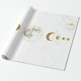 Celestial Astrology Pattern |Wrapping Paper Geschenkpapier