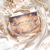 Celestial Astronaut Neutral Space Diapper Raffle  Begleitkarte