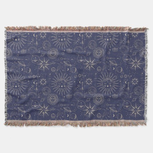 Celestial Astronomy Navy Muster Decke (Vorderseite)