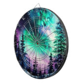 Celestial Aurora Borealis Northern Lights Vivid Dartscheibe (Vorderseite rechts)