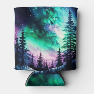 Celestial Aurora Borealis Northern Lights Vivid Dosenkühler