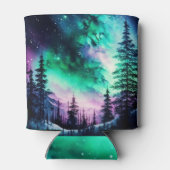 Celestial Aurora Borealis Northern Lights Vivid Dosenkühler (Rückseite)