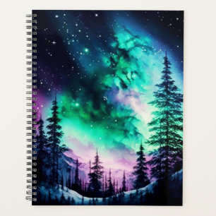 Celestial Aurora Borealis Northern Lights Vivid Planer