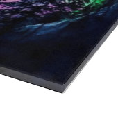 Celestial Aurora Borealis Northern Lights Vivid Schneidebrett (Ecke)