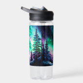 Celestial Aurora Borealis Northern Lights Vivid Trinkflasche (Rechts)
