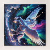 Celestial Aurora Pegasus Puzzle (Horizontal)