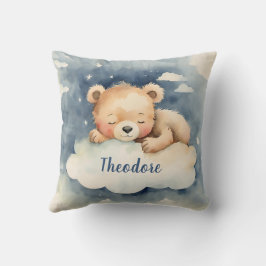Celestial Baby Bear Boys Personalisiertes Kinderzi Kissen
