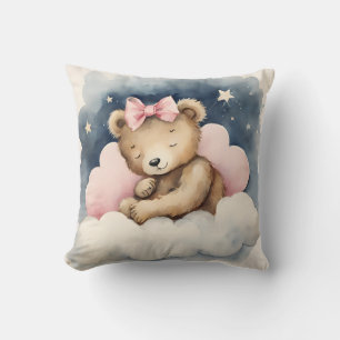 Celestial Baby Bear Girls Kinderzimmer Kissen