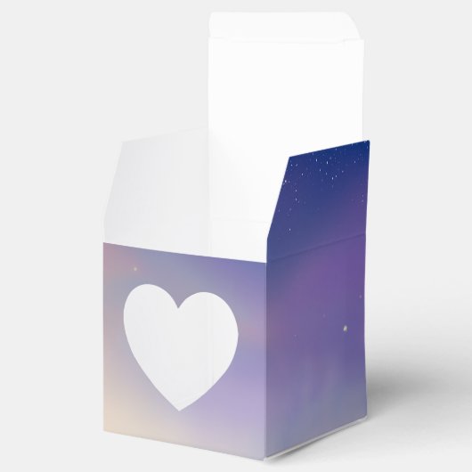 Celestial Baby Shower Geschenkschachtel (Geöffnet)