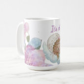 Celestial Baby shower Kaffeetasse (Vorderseite Links)