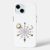 Celestial Balance Mandala iPhone / iPad case (Rückseite)